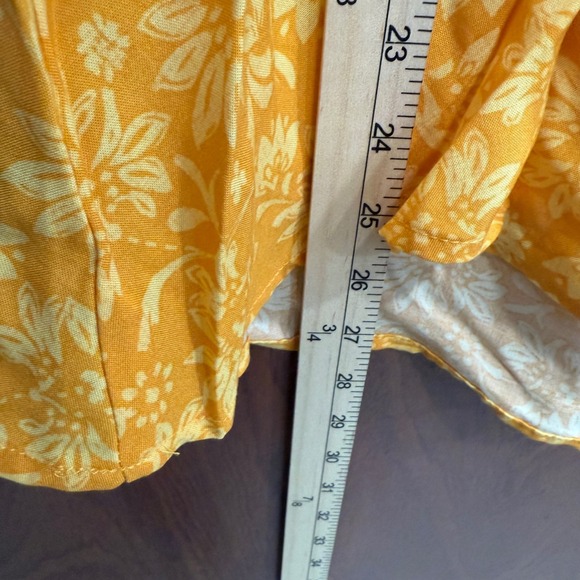 Torrid 2X Iceland Poppy Floral Challis Sweetheart‎ Short Sleeve Top Plus Size - Picture 8 of 8